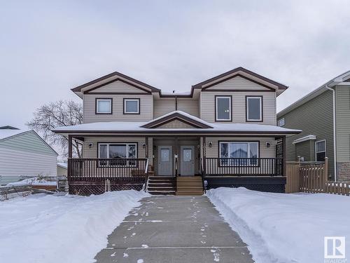 10335 160 Street, Edmonton, AB - Outdoor With Deck Patio Veranda With Facade