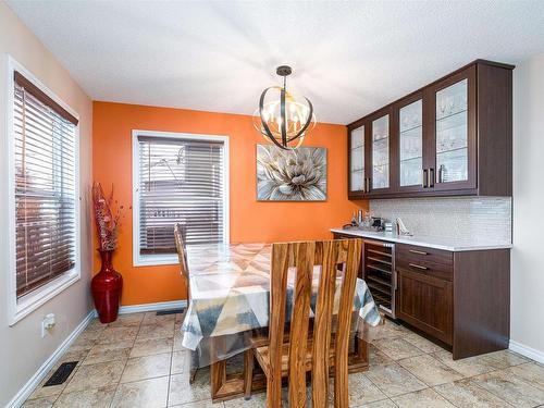 10335 160 Street, Edmonton, AB - Indoor Photo Showing Dining Room