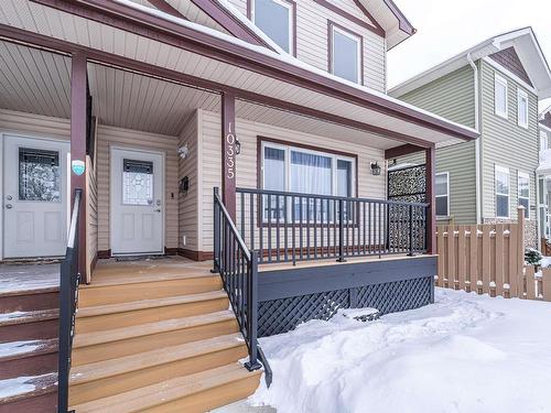 10335 160 Street, Edmonton, AB - Outdoor With Deck Patio Veranda