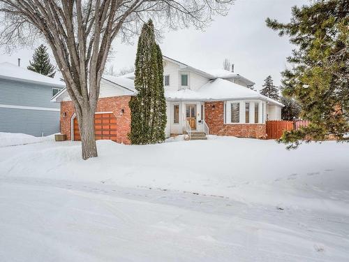 19 Rhatigan Road E, Edmonton, AB - Outdoor With Facade