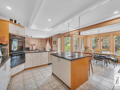 19 Rhatigan Road E, Edmonton, AB - Indoor Photo Showing Kitchen