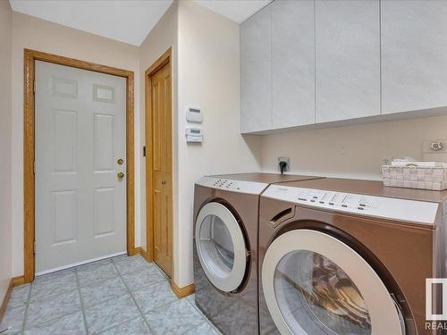 19 Rhatigan Road E, Edmonton, AB - Indoor Photo Showing Laundry Room