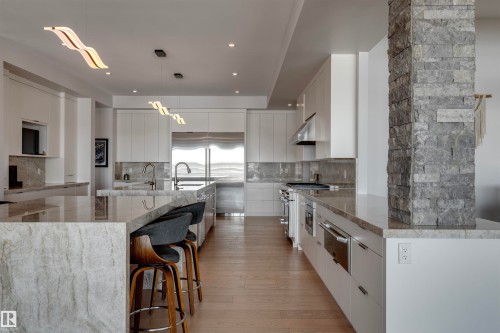 B 25056 Twp Road 492, Rural Leduc County, AB - Indoor Photo Showing Kitchen With Upgraded Kitchen