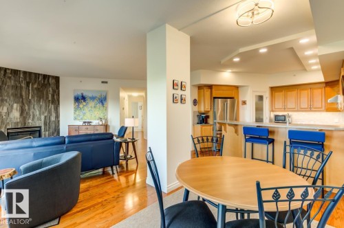 604 10108 125 Street, Edmonton, AB - Indoor Photo Showing Dining Room
