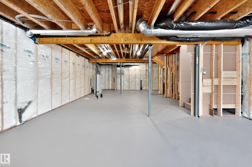 20711 24 Avenue, Edmonton, AB - Indoor Photo Showing Basement