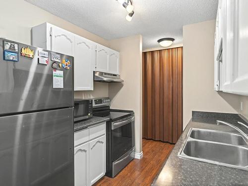 203 11308 108 Avenue, Edmonton, AB - Indoor Photo Showing Kitchen With Double Sink