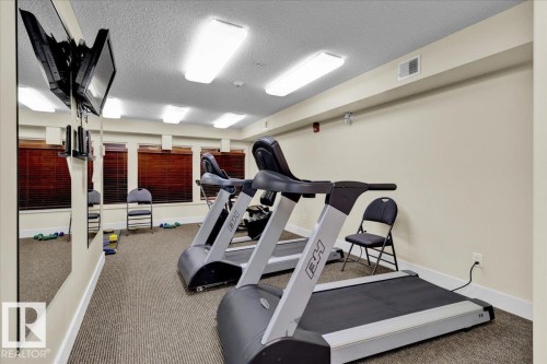 417 4450 Mccrae Avenue, Edmonton, AB - Indoor Photo Showing Gym Room