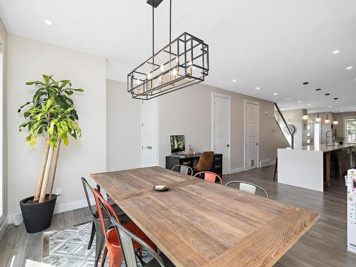 10917 79 Avenue, Edmonton, AB - Indoor Photo Showing Dining Room