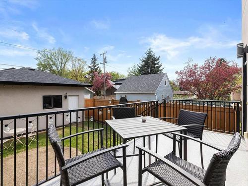 10917 79 Avenue, Edmonton, AB - Outdoor With Deck Patio Veranda With Exterior