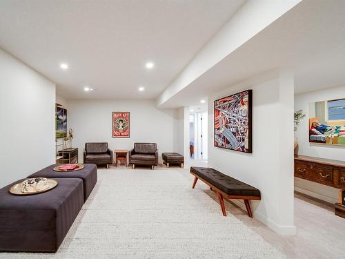 9727 141 Street, Edmonton, AB - Indoor Photo Showing Basement