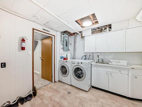 13228 68 Street, Edmonton, AB - Indoor Photo Showing Laundry Room