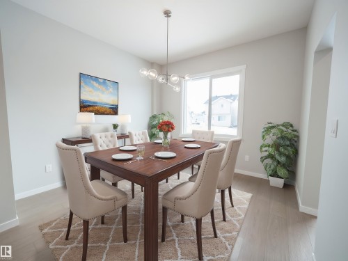 17674 69 A Street, Edmonton, AB - Indoor Photo Showing Dining Room