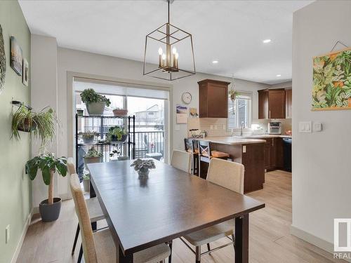 54 1150 Windermere Way, Edmonton, AB - Indoor Photo Showing Dining Room