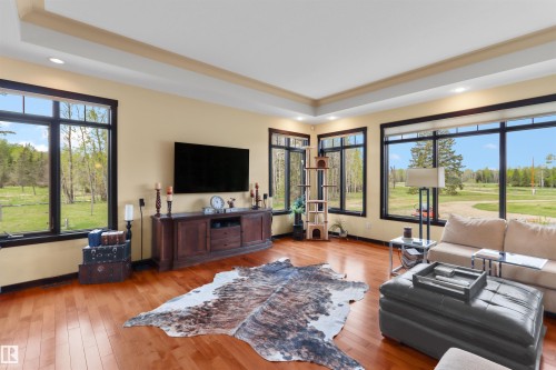 51425 Rge Rd 80, Rural Parkland County, AB - Indoor Photo Showing Living Room