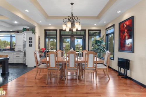 51425 Rge Rd 80, Rural Parkland County, AB - Indoor Photo Showing Dining Room