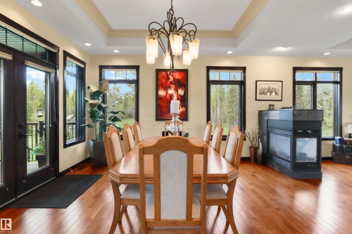 51425 Rge Rd 80, Rural Parkland County, AB - Indoor Photo Showing Dining Room