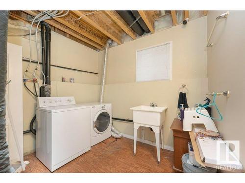 2423 35 Av Nw, Edmonton, AB - Indoor Photo Showing Laundry Room