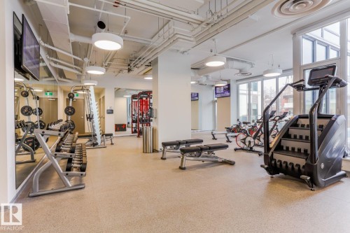 10141 124 Street, Edmonton, AB - Indoor Photo Showing Gym Room