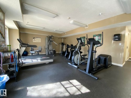 304 9803 96A Street, Edmonton, AB - Indoor Photo Showing Gym Room