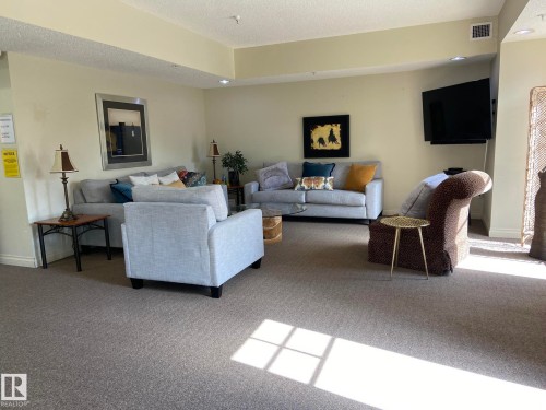 304 9803 96A Street, Edmonton, AB - Indoor Photo Showing Living Room