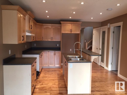 12224 88 Street Nw, Edmonton, AB - Indoor Photo Showing Kitchen With Double Sink