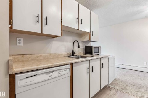 308 10730 112 Street, Edmonton, AB - Indoor Photo Showing Kitchen