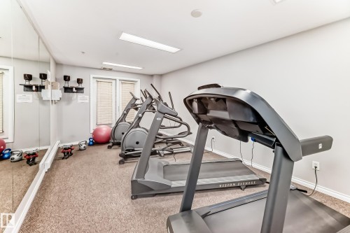 344 2096 Blackmud Creek Drive, Edmonton, AB - Indoor Photo Showing Gym Room