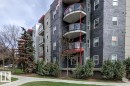 412 10611 117 Street, Edmonton, AB  - Outdoor With Balcony With Facade 