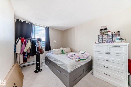 1203 12141 Jasper Avenue, Edmonton, AB - Indoor Photo Showing Bedroom