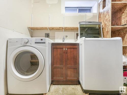 8337 156 Avenue, Edmonton, AB - Indoor Photo Showing Laundry Room