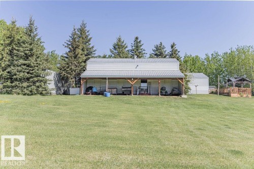 58031 Range Road 21, Rural Barrhead County, AB - Outdoor With Deck Patio Veranda