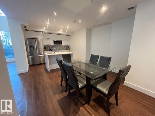 1003 11969 Jasper Avenue, Edmonton, AB - Indoor Photo Showing Dining Room