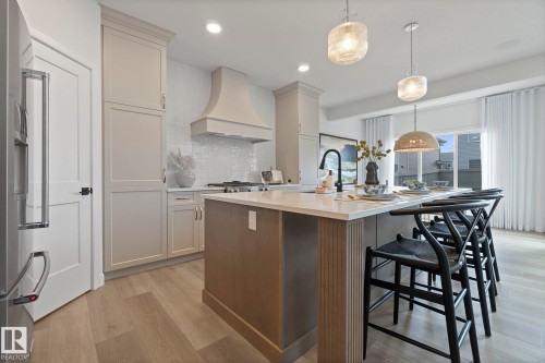 103 Dansereau Way, Beaumont, AB - Indoor Photo Showing Kitchen With Upgraded Kitchen