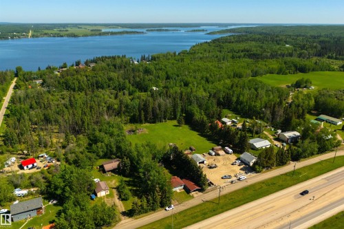 6130 Highway 16, Rural Parkland County, AB - Outdoor With Body Of Water With View