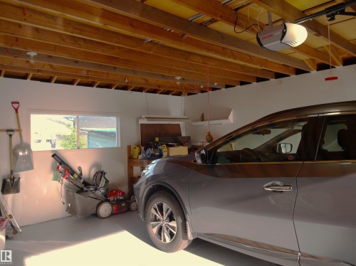 10719 152 Street, Edmonton, AB - Indoor Photo Showing Garage