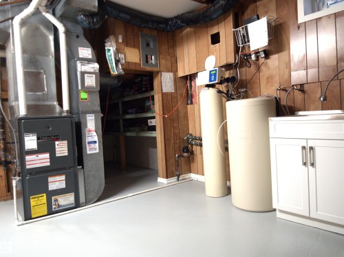 10719 152 Street, Edmonton, AB - Indoor Photo Showing Basement