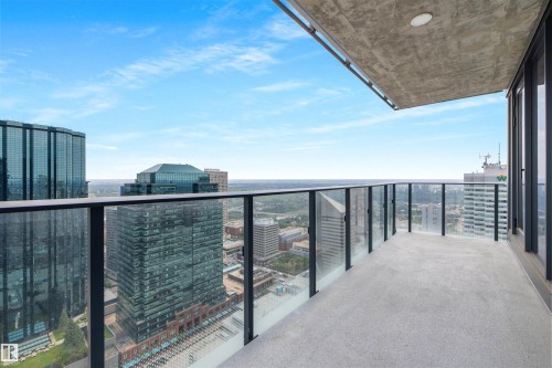 3802 10180 103 Street, Edmonton, AB - Outdoor With Balcony With View With Exterior