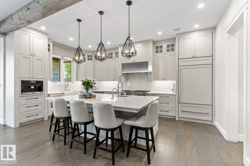 7216 156 Street, Edmonton, AB - Indoor Photo Showing Dining Room