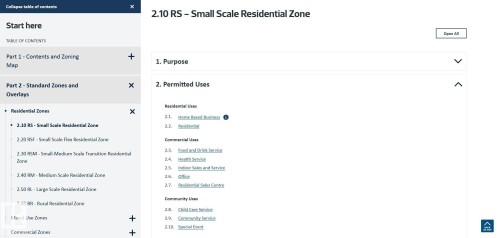 Zoning Bylaw, Small Scale Residential Zone. Outlining the purpose and permitted uses for the property - 9524 129A Avenue, Edmonton, AB - Other