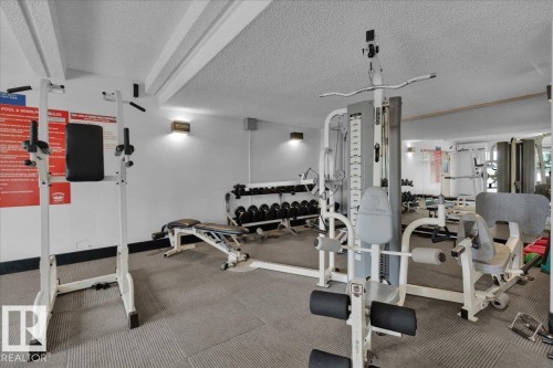 1012 9918 101 Street, Edmonton, AB - Indoor Photo Showing Gym Room