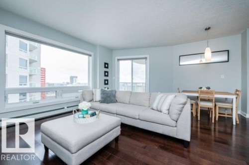 1705 10152 104 Street, Edmonton, AB - Indoor Photo Showing Living Room