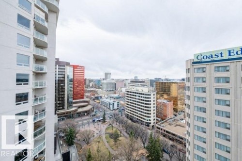 1705 10152 104 Street, Edmonton, AB - Outdoor With Balcony