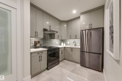 4111 Whispering River Dr. Drive, Edmonton, AB - Indoor Photo Showing Kitchen