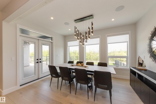 4111 Whispering River Dr. Drive Sw, Edmonton, AB - Indoor Photo Showing Dining Room