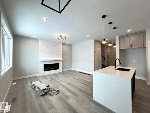 57 Wynn Road, Fort Saskatchewan, AB - Indoor With Fireplace