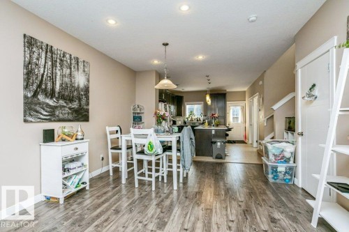 12219 101 Street, Edmonton, AB - Indoor Photo Showing Dining Room