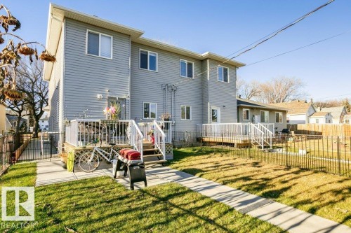 12219 101 Street, Edmonton, AB - Outdoor With Deck Patio Veranda