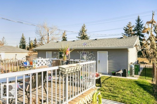 12219 101 Street, Edmonton, AB - Outdoor With Deck Patio Veranda