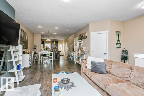 12219 101 Street, Edmonton, AB - Indoor Photo Showing Living Room