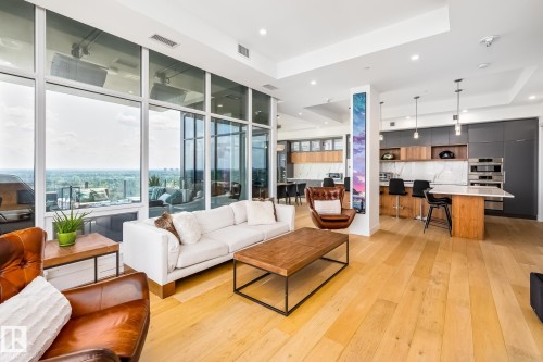 1403 14105 West Block Drive, Edmonton, AB - Indoor Photo Showing Living Room